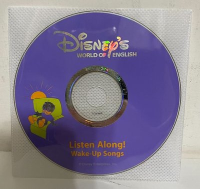 寰宇迪士尼美語 Listen along CD一片 Wake-Up Songs 裸片 Disney 寰宇家庭