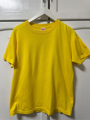 亮黃色 黃色T恤素面 素面T 素面T恤 短袖素面T恤 素T