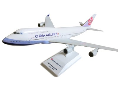 中華航空 飛機模型 波音 Boeing 747-400 民航機 客機 標準塗裝 1/250