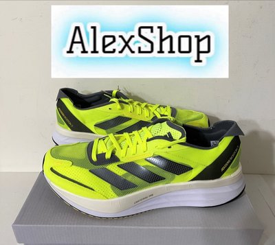 艾力克斯 ADIDAS ADIZERO BOSTON 11 男 GX6650 黃綠黑 波11 避震慢跑鞋 ㄊ7