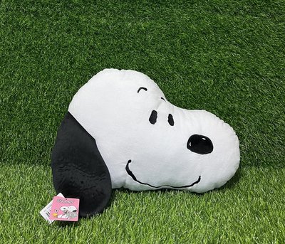 史努比 Snoopy 頭型抱枕 (40公分) 娃娃 抱枕 史奴比 糊涂塌克 側臉款
