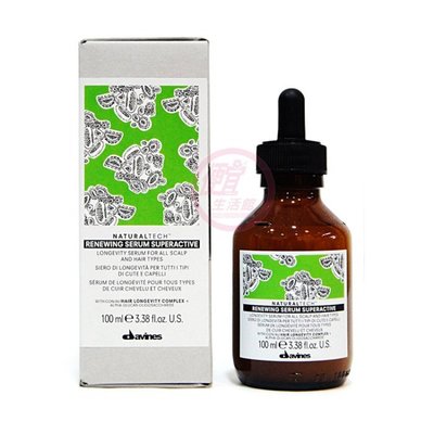 便宜生活館【頭皮調理】達芬尼斯Davines 甦活益生強效菁華100ML 頭皮調理專用 全新公司貨