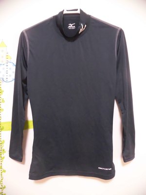 衣市藍~MIZUNO 運動緊身長袖T恤 (XS~) (230402)