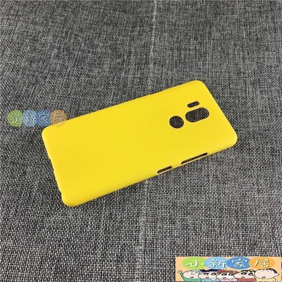 現貨熱銷-純色黃色LGg7手機殼男女磨砂硬殼LGg6超薄LGg5簡約LG G8保護套LGA021