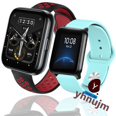 Realme watch 2 pro 錶帶 硅膠 Realme 智慧手表錶帶 realme watch 2 手環帶 矽膠