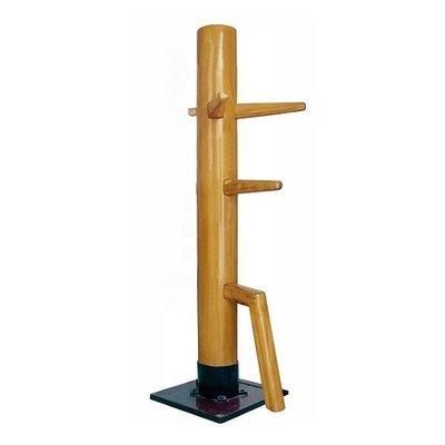 佛藝館   詠春拳木人樁 立式木人樁 傳統型木人樁 實木（GA-0987）