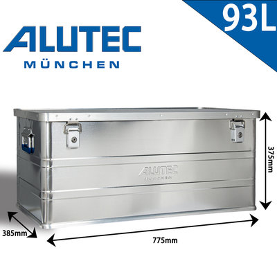 台灣總代理 德國ALUTEC - 輕量化鋁箱 戶外工具收納 露營收納 桌子(93L)