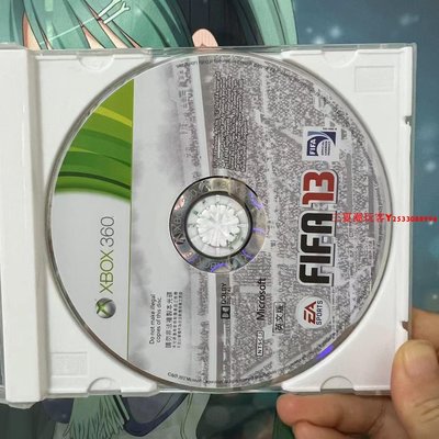 原裝XBOX360游戲光盤光碟 FIFA13 實況足球 亞洲機玩 英文『三夏潮玩客』