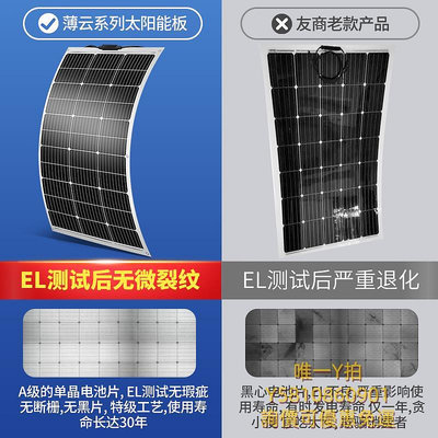 太陽能板光合天獅柔性太陽能板電池板軟板房車板戶外充電板便攜板