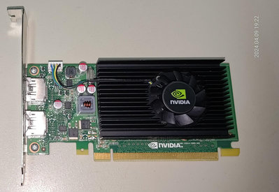 Nvidia NVS310專業繪圖顯示卡/DDR3/512M/64位元/PCI-E/二手良品/功能正常