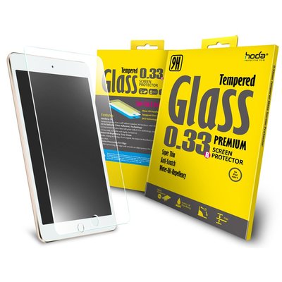 【免運費】 hoda【iPad Mini 4/5 (2019適用)】全透明高透光滿版9H鋼化玻璃保護貼