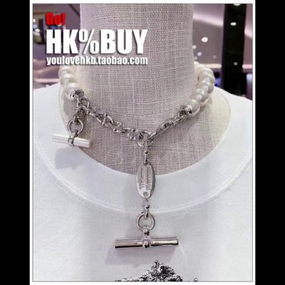 ❤奢品匯正品代購❤香港Vivienne Westwood西太后土星異形大珍珠粗鏈項鏈鎖骨鏈