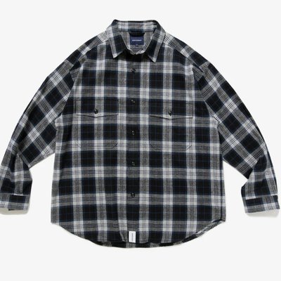 22AW DESCENDANT CPOC PLAID LS SHIRT 全新正品DCDT 格紋