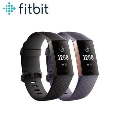 麒麟商城-Fitbit健康運動手環(Charge3)/心率追蹤/女性健康追蹤/自動識別運動/iPASS一卡通