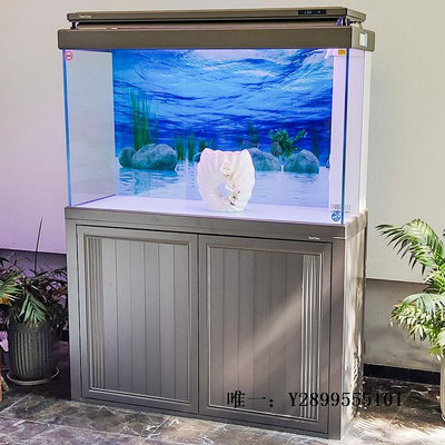 玻璃魚缸森森魚缸客廳大型底過濾水族箱家用生態玻璃魚缸落地免換水水族箱