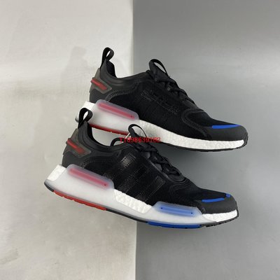 Adidas NMD_V3 Boost 黑藍紅 果凍 襪套 防滑 休閑慢跑鞋 男女鞋GX3378