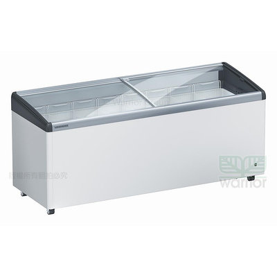營業用冷凍櫃 德國利勃 LIEBHERR 6尺3 弧型玻璃推拉冷凍櫃408L EFI-5603 冰淇淋櫃
