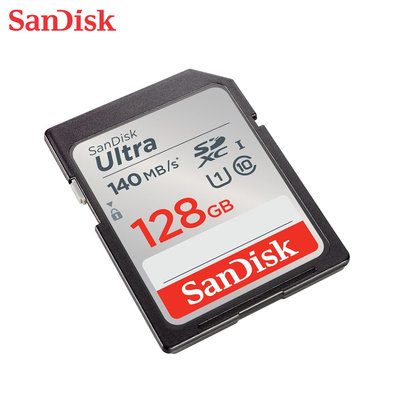 SanDisk【128GB】 Ultra SDXC C10 UHS-I 大卡 記憶卡 (SD-SDUNB-128G)