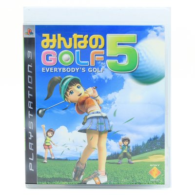 PS3 Everybody's Golf5全民高爾夫5 遊戲片 140300000144 再生工場Y 01