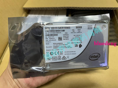 盒裝Intel SSDSC2KB960G801 S4510 960G SATA SSD 2.5寸固態硬碟