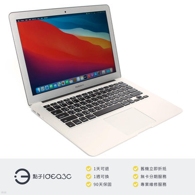 「點子3C」MacBook Air 13吋 i5 1.4G 銀色【店保3個月】4G 128G SSD A1466 2014年款 蘋果筆電 DN030