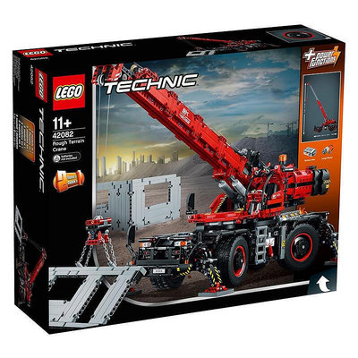 特價2件 LEGO樂高42082科技機械組復雜地形起重機電動版益智拼裝積木玩具