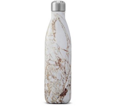 美國設計質感S'well Water Bottle 大瓶口冷色大理石紋不鏽鋼保溫瓶 保冷瓶 750ml 25oz 現貨