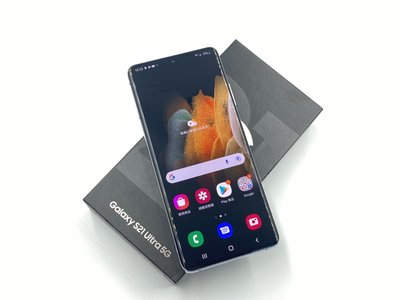 (台中手機GO)三星SAMSUNG Galaxy S21 Ultra 256GB  9成5新中古機店家保固內