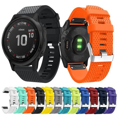 森尼3C-GARMIN 快拆錶帶 Fenix 6S/5S/5S Plus 矽膠快速更換錶帶 手錶 錶帶-品質保證