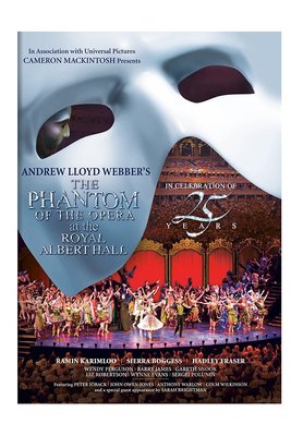 正版DVD《歌劇魅影》英國皇家亞伯特音樂廳／THE PHANTOM OF THE OPERA AT THE ROYAL
