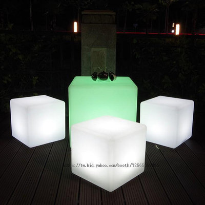 惠州超底價供應歐美流行LED發光方凳 led發光凳子 戶外發光方凳