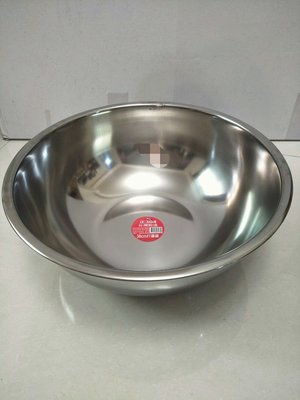 湯鍋 料理盆 打蛋盆 盆 304(18-8)不鏽鋼38cm(台灣製造)
