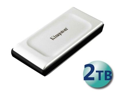 【台中自取】6月促銷 金士頓XS2000 2TB 外接SSD/行動固態硬碟 2000G SXS2000/2000G /五年保固