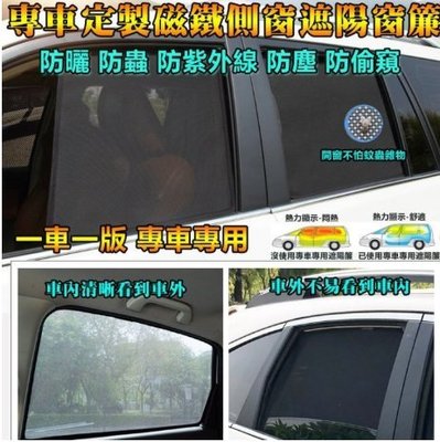現貨熱銷-汽車磁性遮陽簾窗簾Benz賓士GLA220 GLA250 GLA45 AMG GLC200 GLC220d 遮