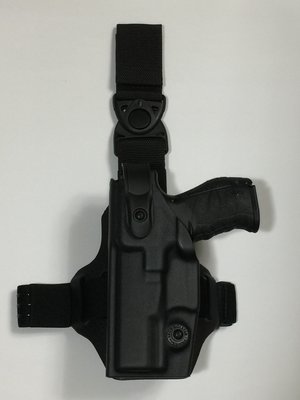 ( 昇巨模型 ) WALTHER PPQ M2 - 二級防搶型 - 警用腿掛槍套 - 義大利原裝 - 左手槍套 !