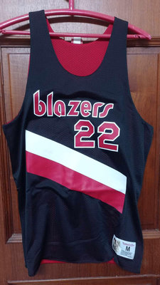 NBA波特蘭拓荒者隊/明星賽雙面款Clyde Drexler雙面球衣M號