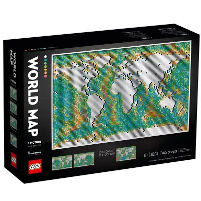 樂高 LEGO 31203 藝術系列 世界地圖 LEGO樂高 ART 31203 世界地圖 聖誕節 交換禮物