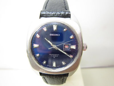 ~ㄚ爸的懷舊老錶~ SEIKO 精工 2118-0470 日期顯示 中型手上鍊機械錶 古董錶