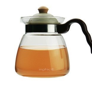 INPHIC-茶具 耐熱玻璃茶壺 花草茶壺 電磁爐專用可愛壺