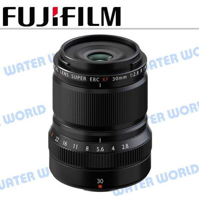 【中壢NOVA-水世界】FUJIFILM 富士 XF 30mm F2.8 R LM WR Macro 定焦微距鏡 公司貨