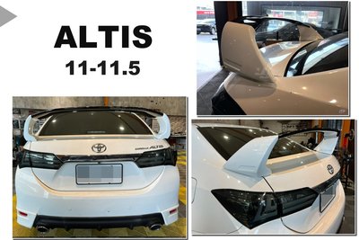 》傑暘國際車身部品《全新 ALTIS 11代 11.5代 14 15 16 17 18 年 無限 擾流板 尾翼 含烤漆