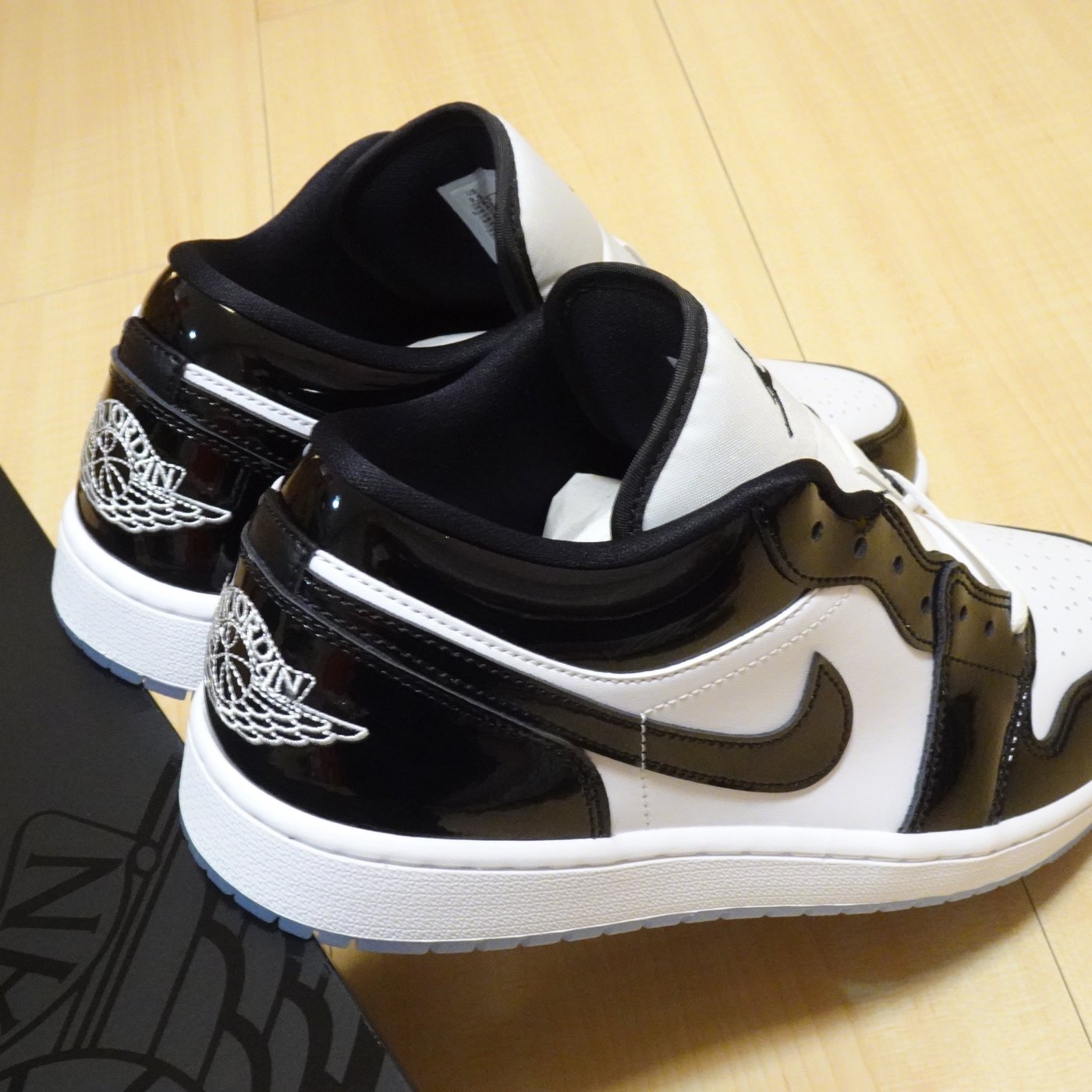 Nike Air Jordan 1 Low SE CONCORD康扣冰底黑白熊貓漆皮喬丹一代AJ1