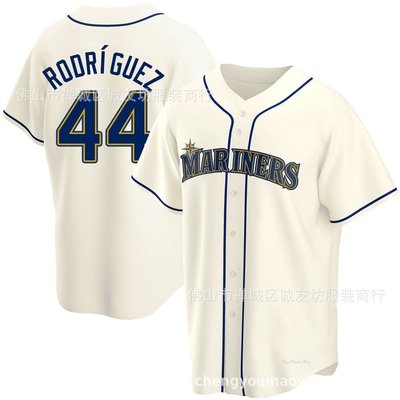 現貨球衣運動背心水手 44 米黃 球迷 棒球服球衣 MLB Rodriguez baseball Jersey