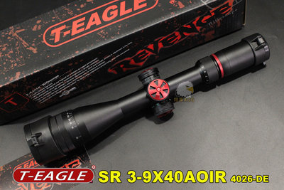【翔準AOG】T-EAGLE SR 3-9X40AOIR 突鷹 高清抗震 狙擊鏡 瞄準具 狙擊槍 保固60日 4026D
