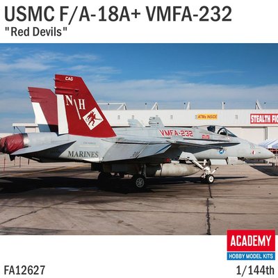 現貨 1/144 Academy USMC F/A-18A+ VMFA-232 Red Devils 12627