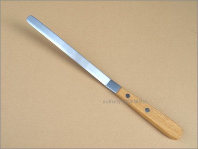asdfkitty*日本製 CAKELAND 不鏽鋼脫模刀-7240-蘿蔔糕-蛋糕脫模刮刀-日本正版商品