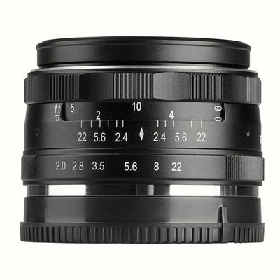 公司貨 美科（MEIKE）50mm F2.0 CANON EF-M X-mount APS-C畫幅 微單定焦鏡頭 M6