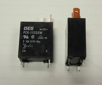 [保證正品] OEG PCK-112D2M 主機板 繼電器  驅動12VDC 額定負載 16A 227V