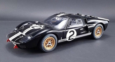 112 Ford GT40 MkII 高端仿真F1賽車模型 Le Mans 1966 Winner
