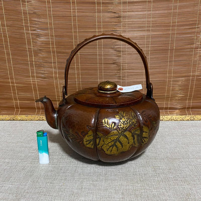 日本老銅壺14059